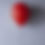 Thumbnail: Deep Red glossy ceramic balloon sculpture handmade for wall, ceiling