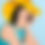 Thumbnail: Orit Fuchs: Vivid 103 - Giclee print on canvas female figure painting